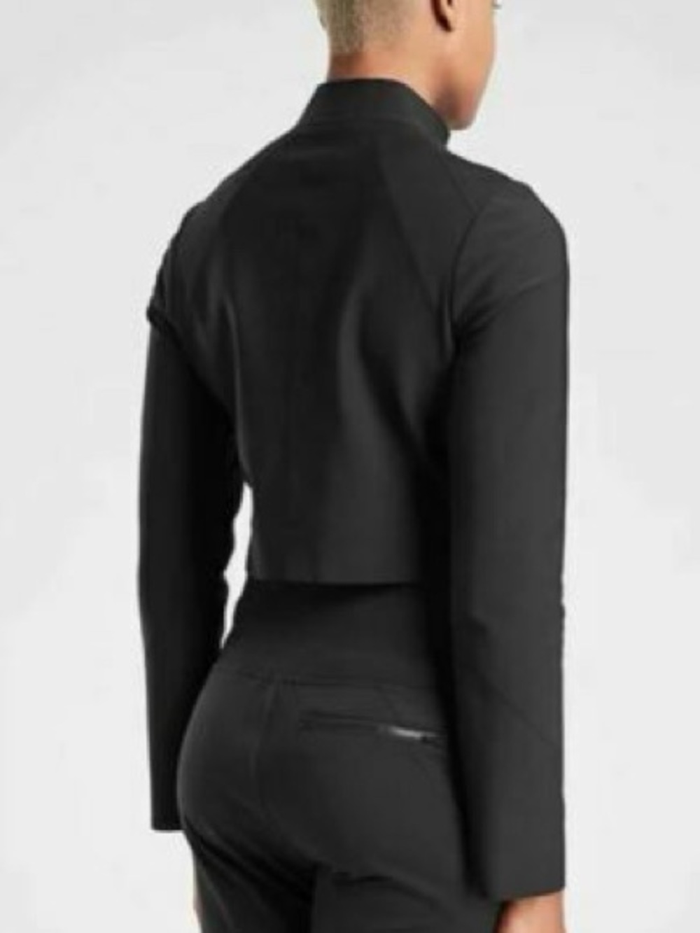 Athleta Luna Cropped Moto Jacket - Picture 2 of 5